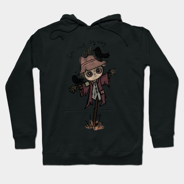 Cute Scarecrow is not scary Hoodie by Mayarart